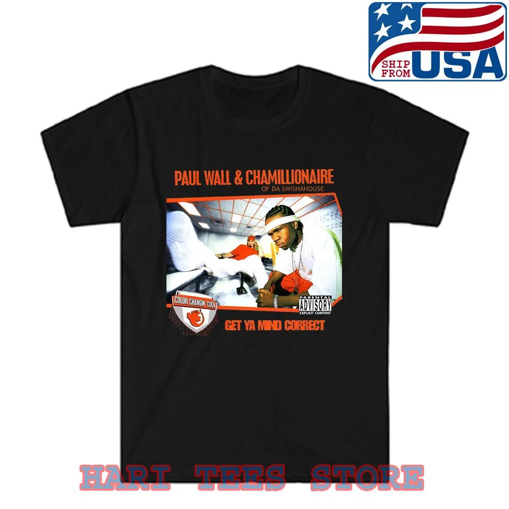 

Paul Wall & Chamillionaire Men s Black Size S to 5XL 4XL