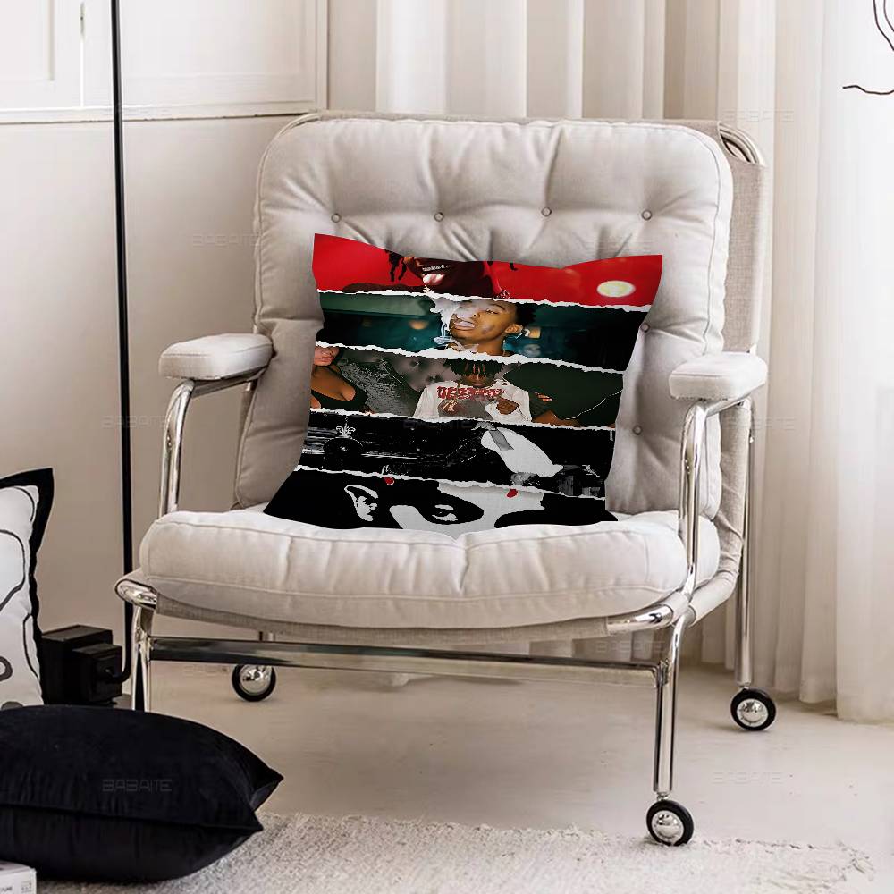 Рэпер P-Playboi CartiS Наволочка Декоративная Подушка Диван Домашний Декор Чехол Наволочки 30cmx30cm