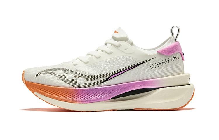 Saucony IDLING Cruise 2 Low Top Running Shoes White Purple - S18211-1 36