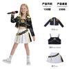 Children's Girl Movie Role Play Costume Printed Role Play Carnival Birthday Party Performance Costume Children's Girl Skirt Set