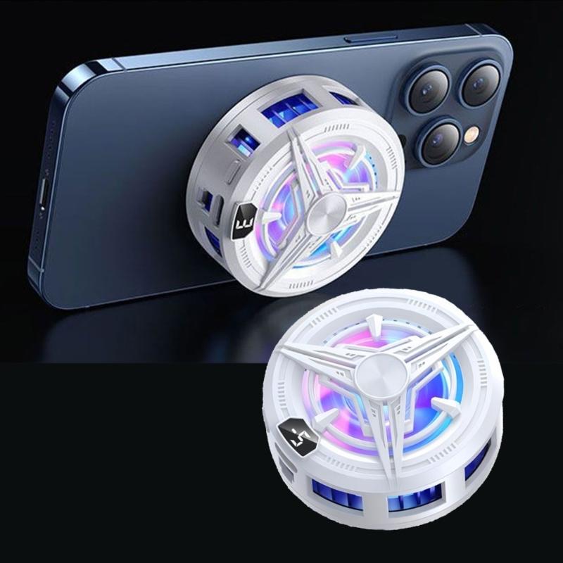 Handykühler, Mobiltelefonkühler mit Halbleiter-Kühlchip für Live-Streaming, Outdoor-Vlog, Mobile Games