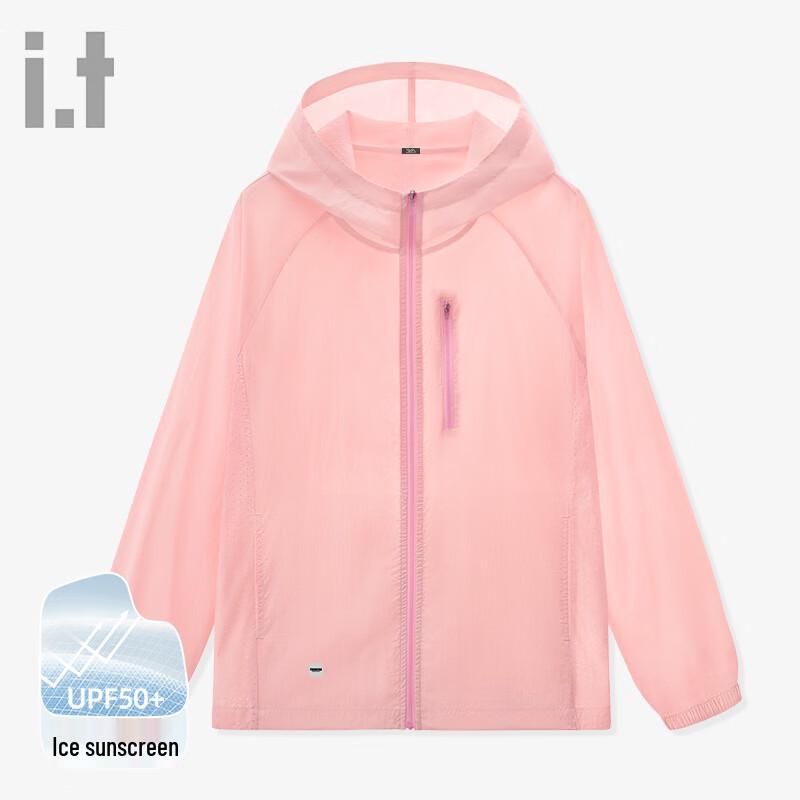 Fingercroxx IT Women s UPF50+ Ice Silk Sun Jacket M ледяной туман розового