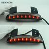 Bike Motorcycle Lights Rear Fender Edge Red LED Brake Tail light Motocycle For Harley Touring Sportster XL 883 1200 Cafe