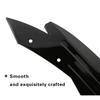 Pair Universal Car Rear Bumper Spoiler Lip Carbon Fiber Wing Trim Protection Anti-crash Diffuser Side Skirt Wrap Angle Splitter