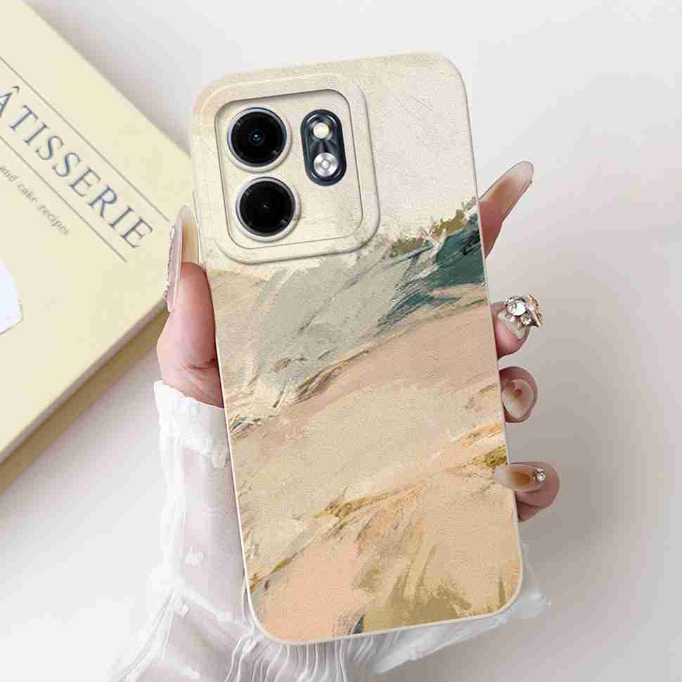 For Infinix Hot 50i Case Hot50i X6531 Lovely Rabbit Silicone Soft TPU Cover Fundas For Infinix Smart 9 Smart9 X6532 Phone Cases