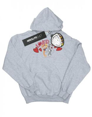 Womens/Ladies Bugs Bunny And Lola ValentineÂ´s Day Loved Up Hoodie
