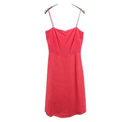 Made In Italy Cami One Piece 38 Pink Back Zip Women Used