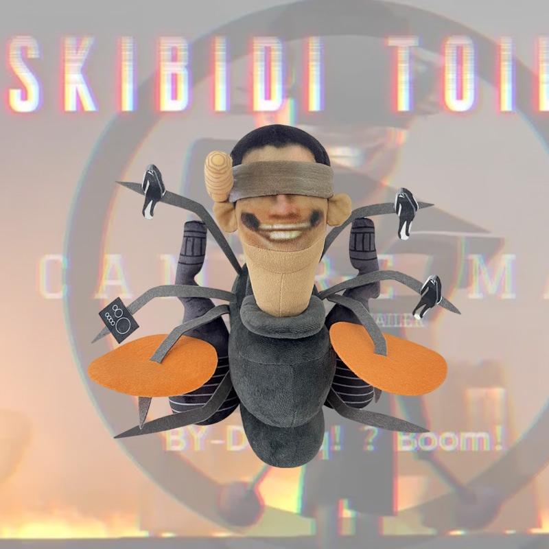 Skibidi Toilet Plush Adventure Explorer Plush Toy Tv Character Figure