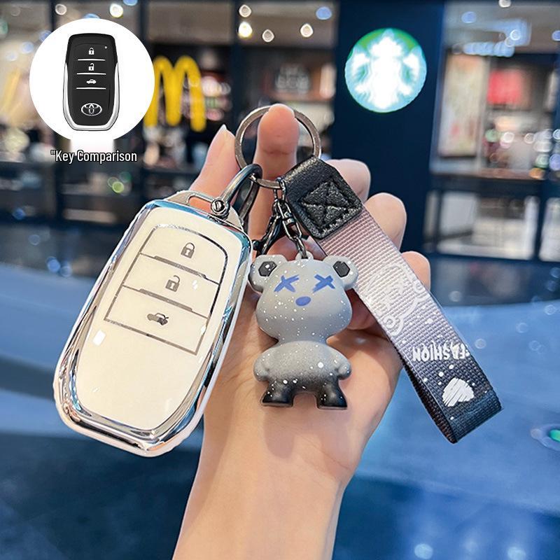 Toyota Schlüsselabdeckung Kompatibel mit Corolla, Camry, Levin, RAV4, Venza, Avalon und Fenglanda