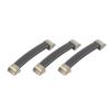 3Pcs Wardrobe Door Leather Handle Antique Drawer Pull Handle Luggage Wine Box Handle