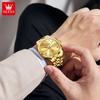OLEVS Montres Homme Dorées Business Marque Supérieure Luxe Automatique Mécanique Pour Hommes Étanche Date Heure Montre de Sport Relogio