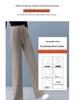 Damen Cord-Fließende Weitbeinige Hose - Große Größen, Einfarbige, Frühling/Herbst