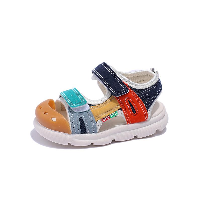 

Baby Girls Sandles Summer Toddler Kids Shoe Covered-toes First Walkers Soft Bottom Boys Beach Shoes Cartoon Design 25