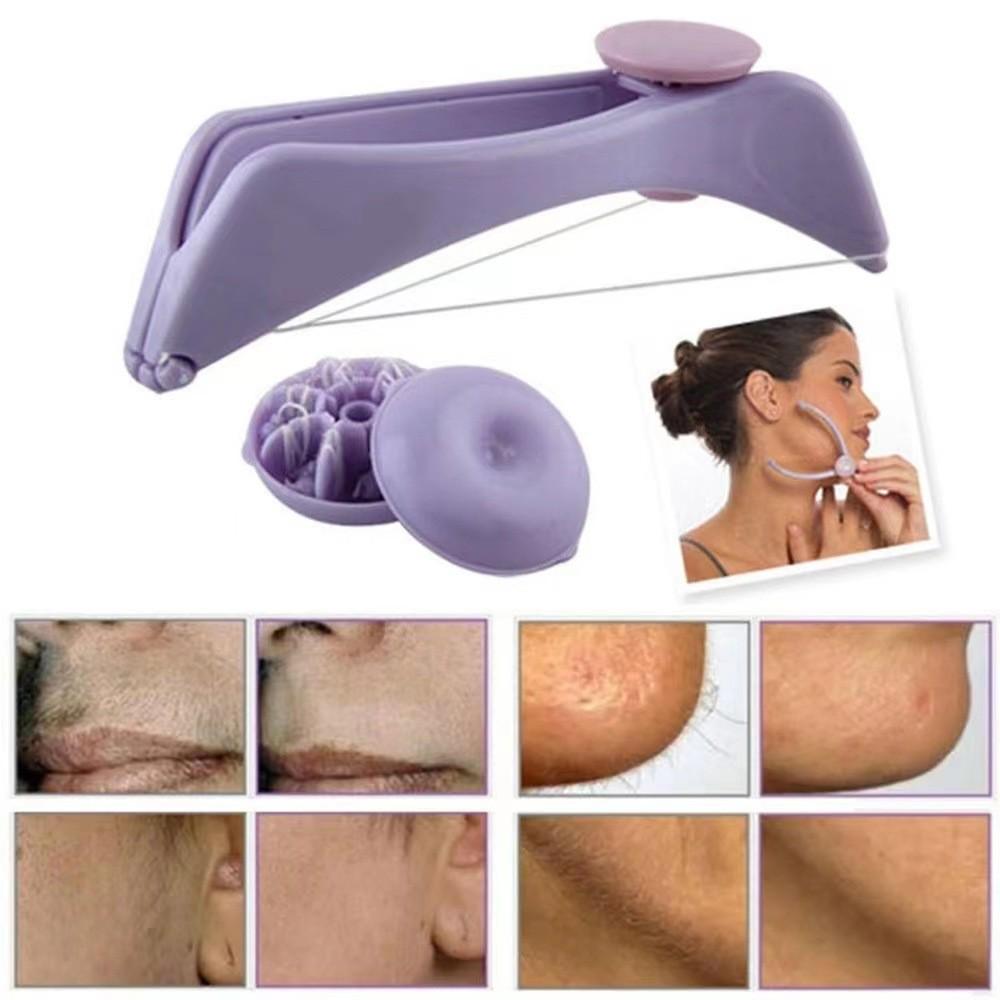 Facial Hair Removal Cotton Thread & Tweezers Epilator