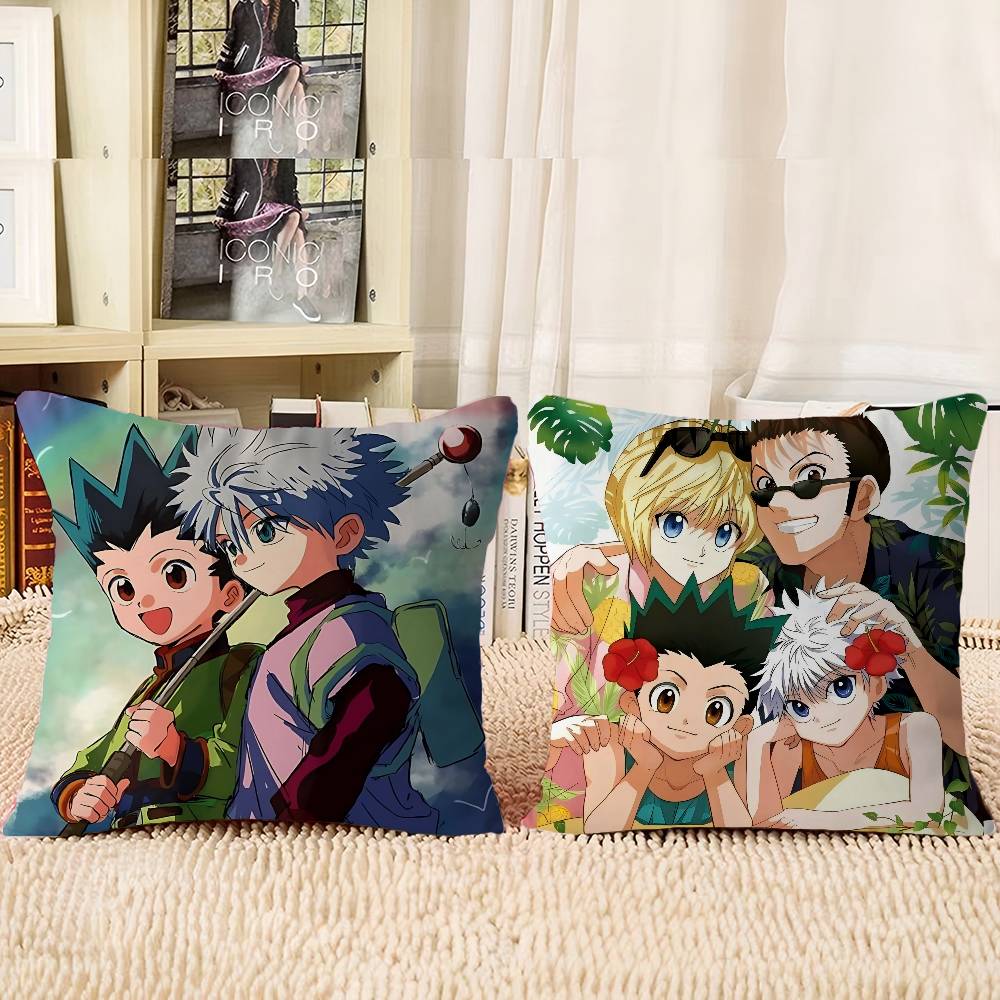 Anime HUNTER X HUNTER Pillow Gift Home Office Decoration Pillow Bedroom Sofa Car Cushion CoverPillow Case