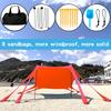 Seaside Portable Camping Canopy Tent Sunshade for Outdoor Beach and Fishing