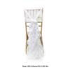 Wedding Chair Tulle 135x100cm Elegant Romantic Tulle Chair Sashes Wedding Decoration