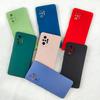 Flüssighülle im quadratischen Design für Xiaomi Redmi Note 10 Pro Silikon-Gummischutzhülle für Redmi Note 10 Hülle für Redmi Note 11 Note 11 Pro Plus