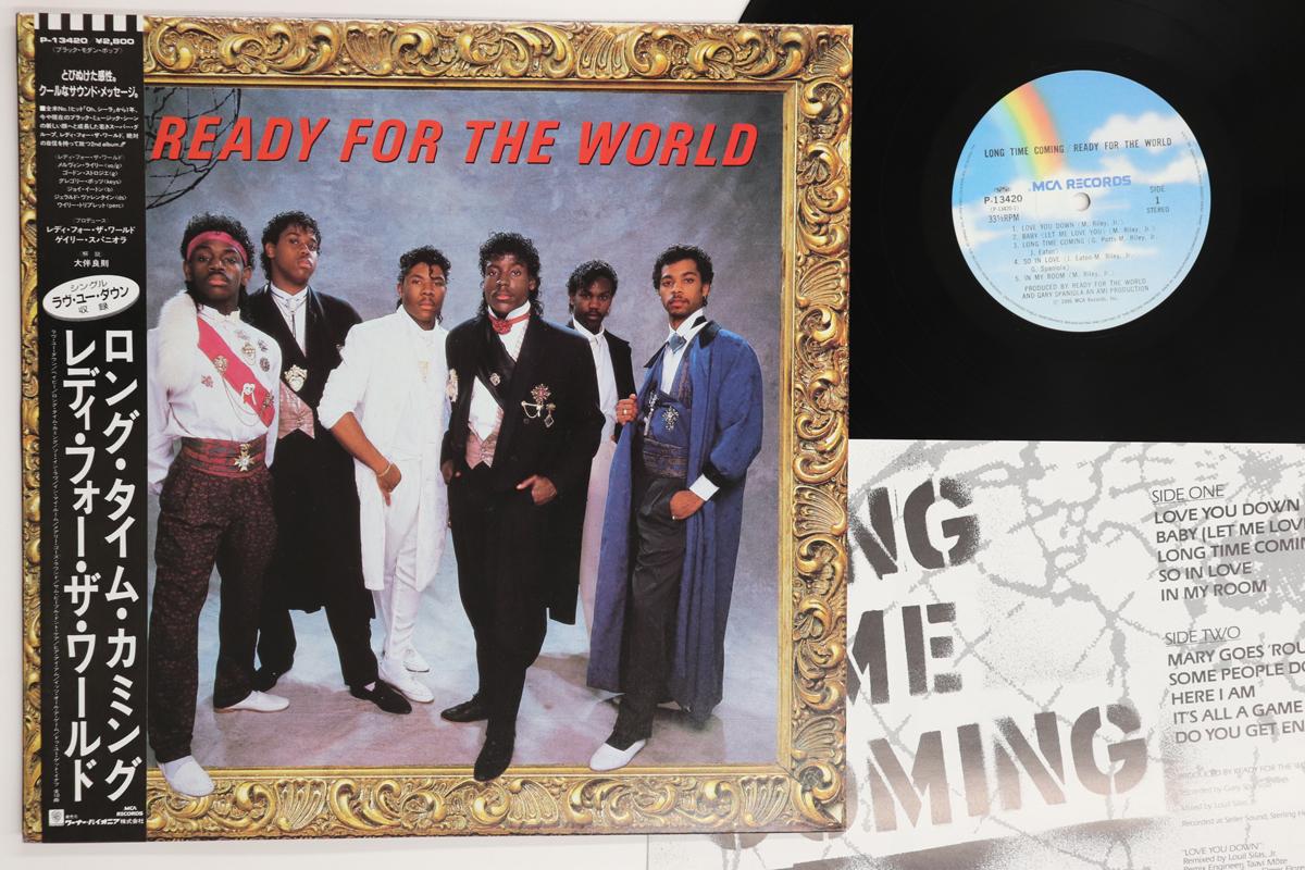 

LP Record READY FOR WORLD - Long Time Coming P13420 MCA 1986 Japan Obi Soul/Funk Used