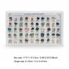 50PCS/Box Natural Crystal Stone Colorful Mineral Crystal Specimens Multifunctional for Natural Gems And Jades First Appreciation