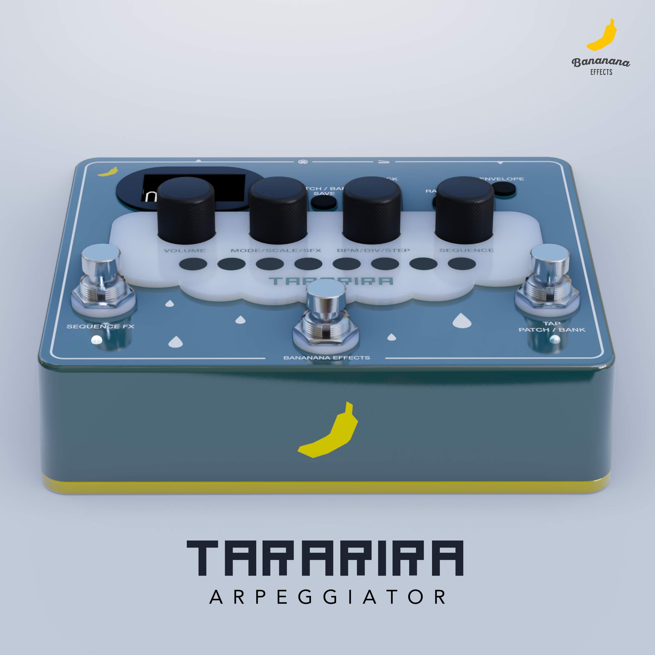 ギター Banana Effects Tararira Arpeggiator Bananana Effects TARARIRA Pitch Shift Sequencer Arpeggiator