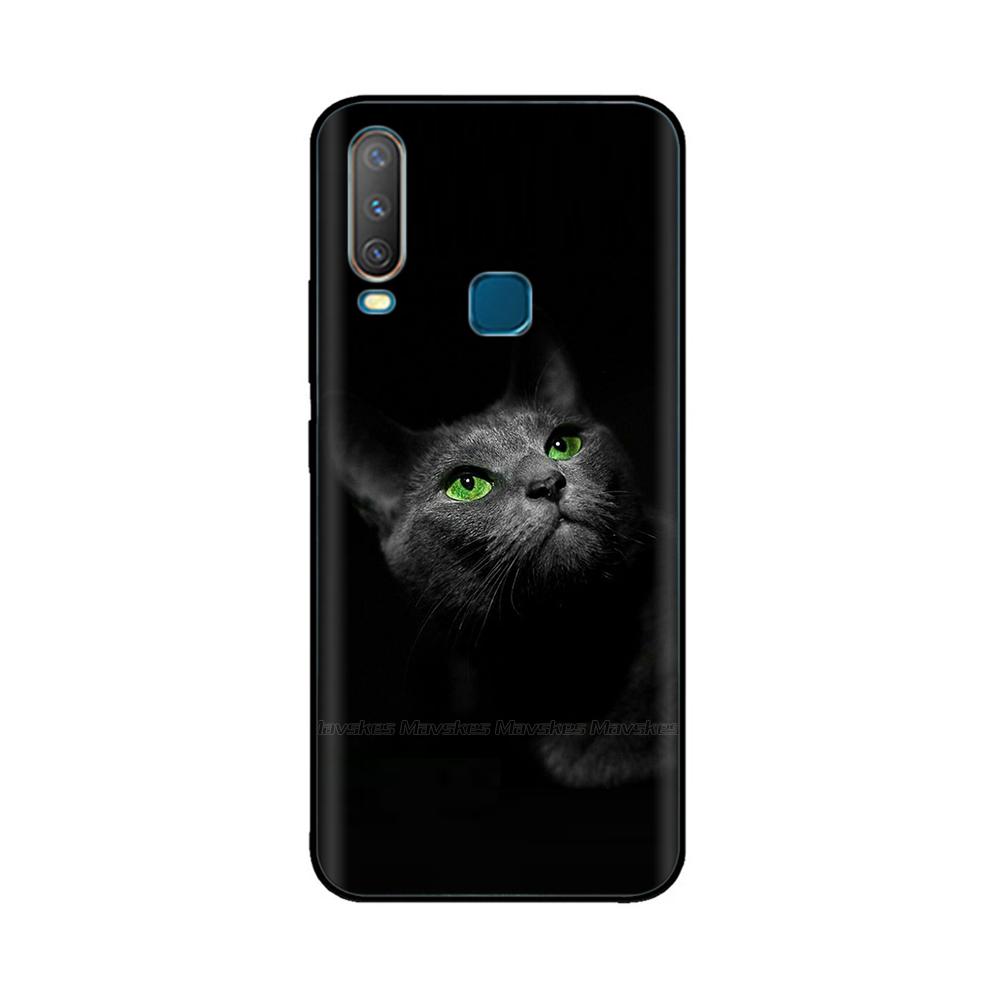 Silikonhülle Für vivo Y12 Y15 Y17 Hülle Weiche Abdeckung Handyhülle Für vivo 1904 1940 vivoY12 Y 12 Hülle Fundas Silikon-Stoßfänger-Abdeckung