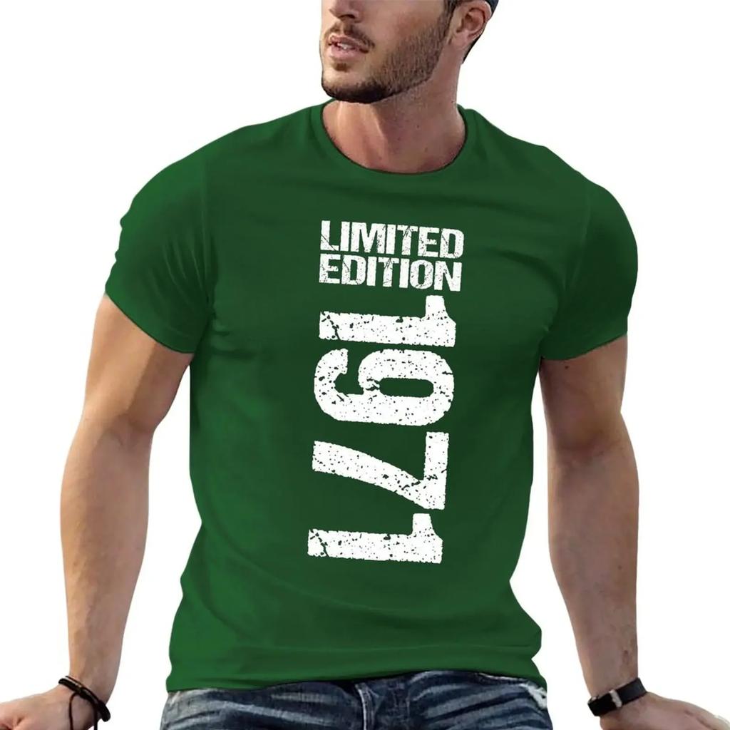 Round Neck Sports Humor Graphic Tees Classic Aactivity Competition Limited Edition 1971 Classic T-shirt Eur Size