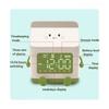 Mini Creative Milk Box Digital Alarm Clock LED Digital Display Time/date for Bedroom Cute Digital Desktop Clock Home Decoration