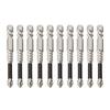 10 Stück/Satz PH2 Magnetische Kreuzschlitz-Schraubendreherbits Legierter Stahl Rutschfest Lange Bohrer Für Elektroschrauber Handbohrmaschinen