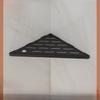 Stainless Steel Embedded Corner Shelf Holder For Bathroom Storage Wall Mounting