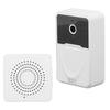 Wireless Doorbell Camera ABS 1000mah WiFi Smart Video Voice Monitoring Remote Control Doorbell with