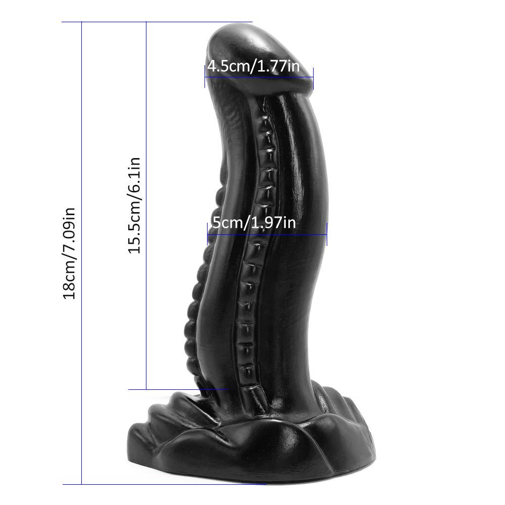 Simulated Dildo Female Masturbation Sexual Pleasure Male Use Dragon Anal Plug Adult Product Anal Toy