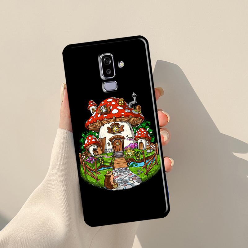 Shrooms Hippie magic mushroom For Samsung J3 J5 J7 J510 J310 J330 J710 J730 J1 A3 A5 2016 2017 J4 J6 Plus J8 2018 Case