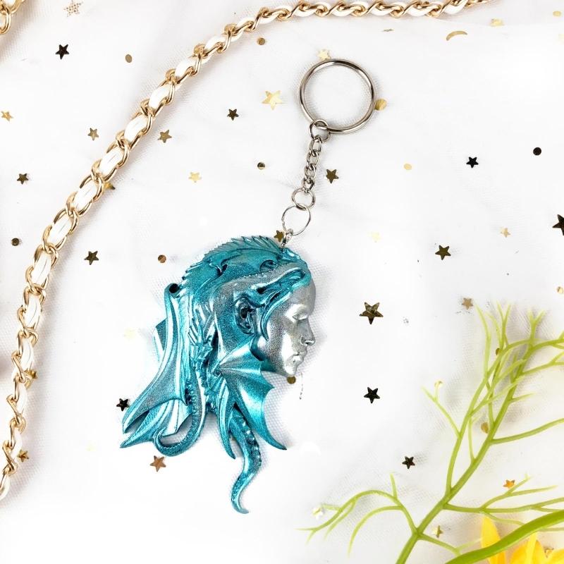 Multipurpose Flexible Silicone Mould for Dragon Girl Candle Holder Portable for Craft Supplies and Festive Decorations