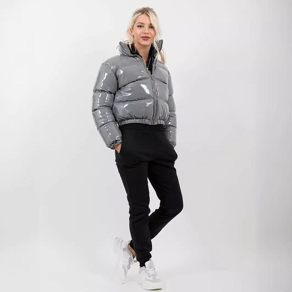 2022 Women's Shiny Down Cotton Bread Coat - New Style Jacket