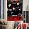 Japan Anime Gantz Tapestry Art Printing Art Science Fiction Room Home Decor Wall Art Decor