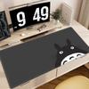Anime Kawaii Tischmatte Mauspads Büro HD-Druck TTotoros Große Schreibtischmatte Rutschfeste Tastaturmatten PC-Schrank Süßer Teppich Mauspads
