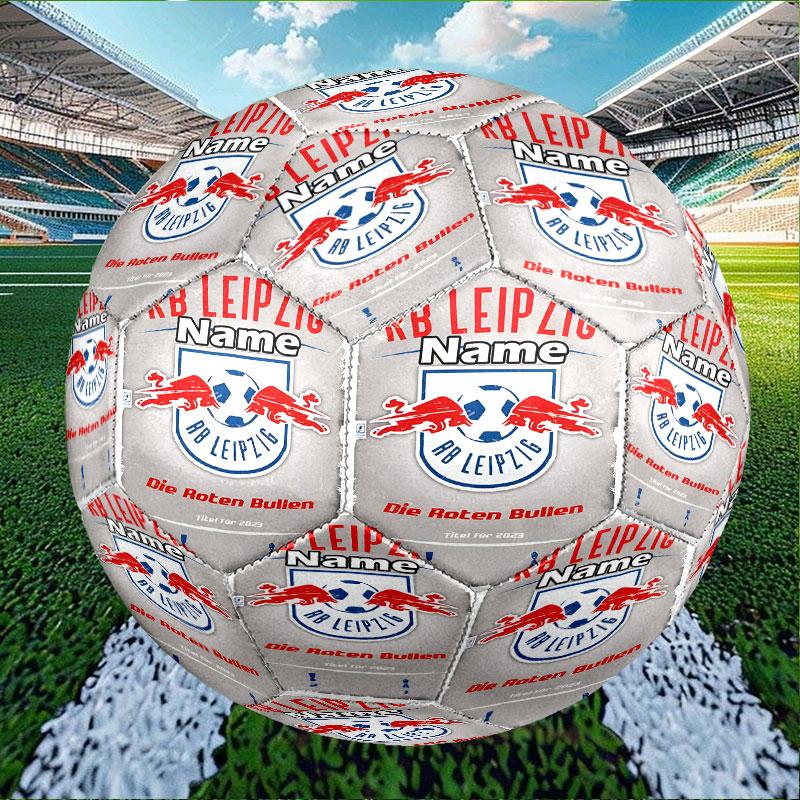 Custom Name Personalized RB Leipzig Print Size 5 Soccer Ball Training & Match Football, for Team, Kicking, Gift for Football Enthusiasts