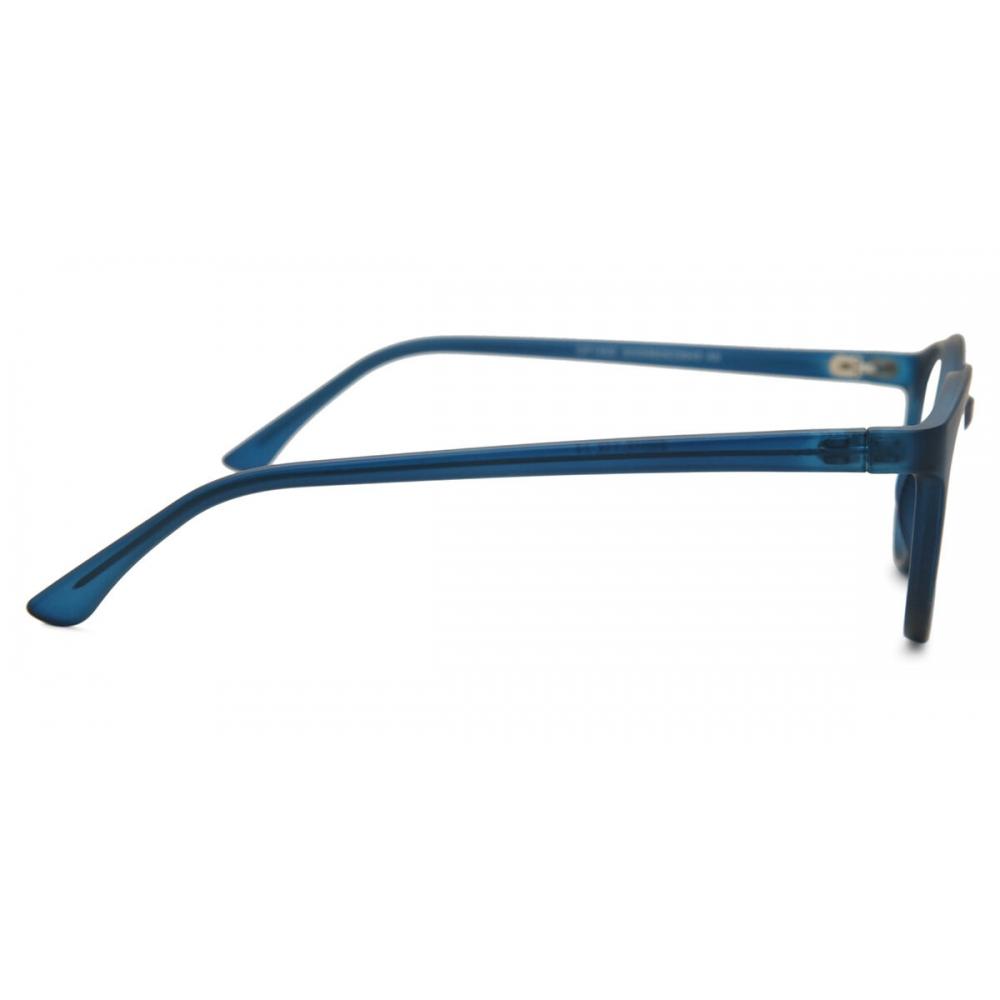 Full Rim Round Blue Smartbuy Collection Ultimo Cp140d Fashion Unisex Eyeglasses