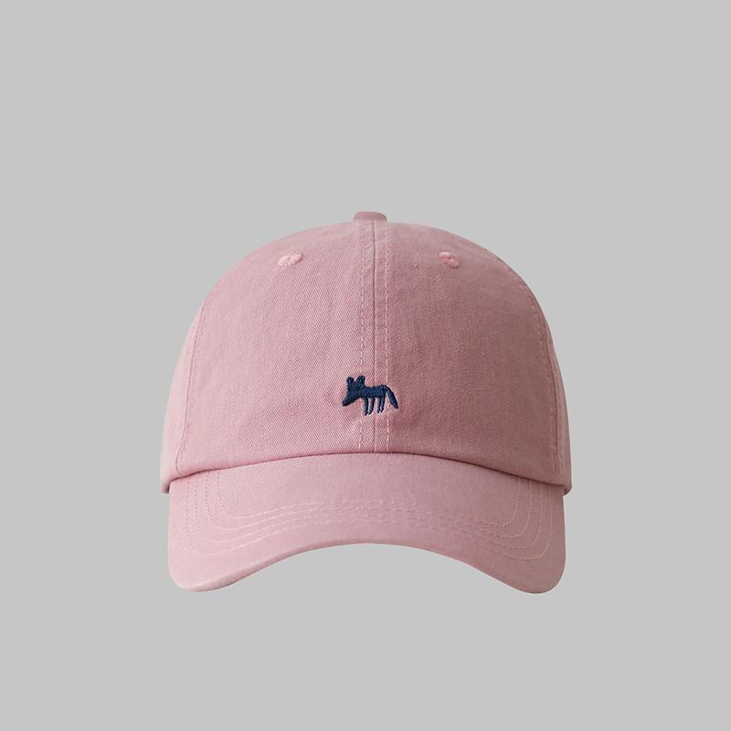 1Pcs Fashion Cartoon Fox Embroidery Baseball Caps Men Women Hip Hop Hat Summer Breathable Sun Mountaineering Hat