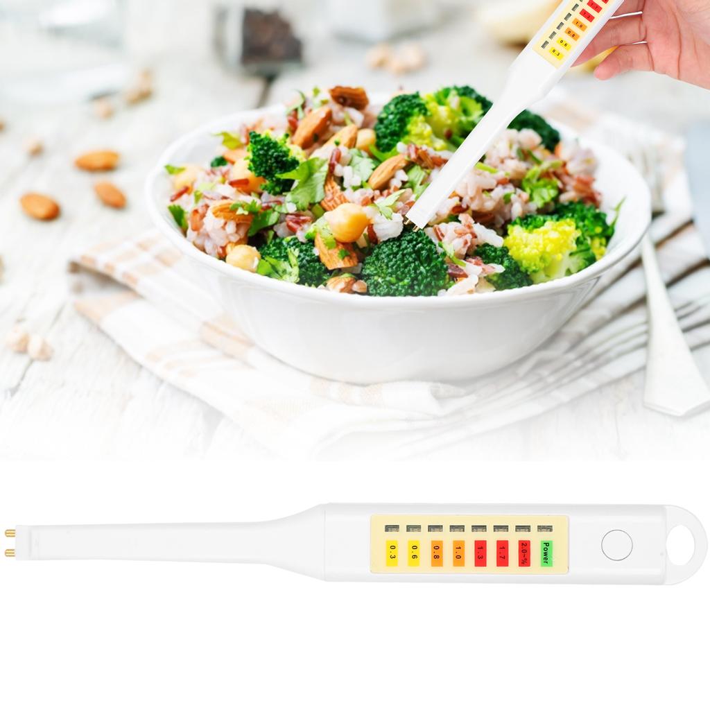 NS01 Hand?Held Food Salinity Tester Meter Detector with LED Display Kitchen Accessory
