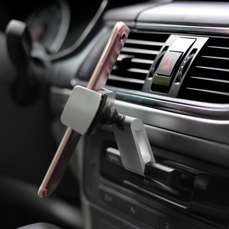 CD Slot Luminous Stone Car Phone Holder
