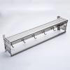 304 Stainless Steel Retractable Towel Rack with Hooks for Bathroom, Hotel, or Balcony Drying
