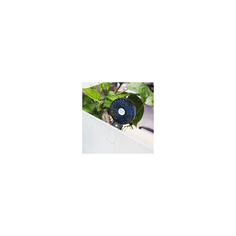 Multipurpose Design Portable Handheld Fan, Travel Outdoor Rechargeable Battery Operated, Long Cooling Time, Folding Desk Fan, USB Charging Capability