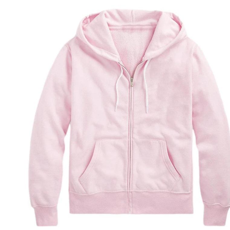 

Женский спортивный флисовый кардиган больших размеров с капюшоном и застежкой-молнией S