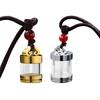 Cremation Urn Necklace Cylinder Keepsake Jewelry Locket for Women Men