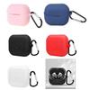 Soft Touches Silicone Case Enclosure For Buds 3Pro, Full Body Protections,With Carabiner Hook, Sound Gear Shell