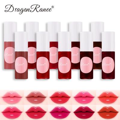 Fruit Juice Lip Tint Non-stick Cup Liquid Lipstick and Blush 2 In1 Waterproof Long Lasting Water Lip Stain Lips&cheek Makeup 1pc