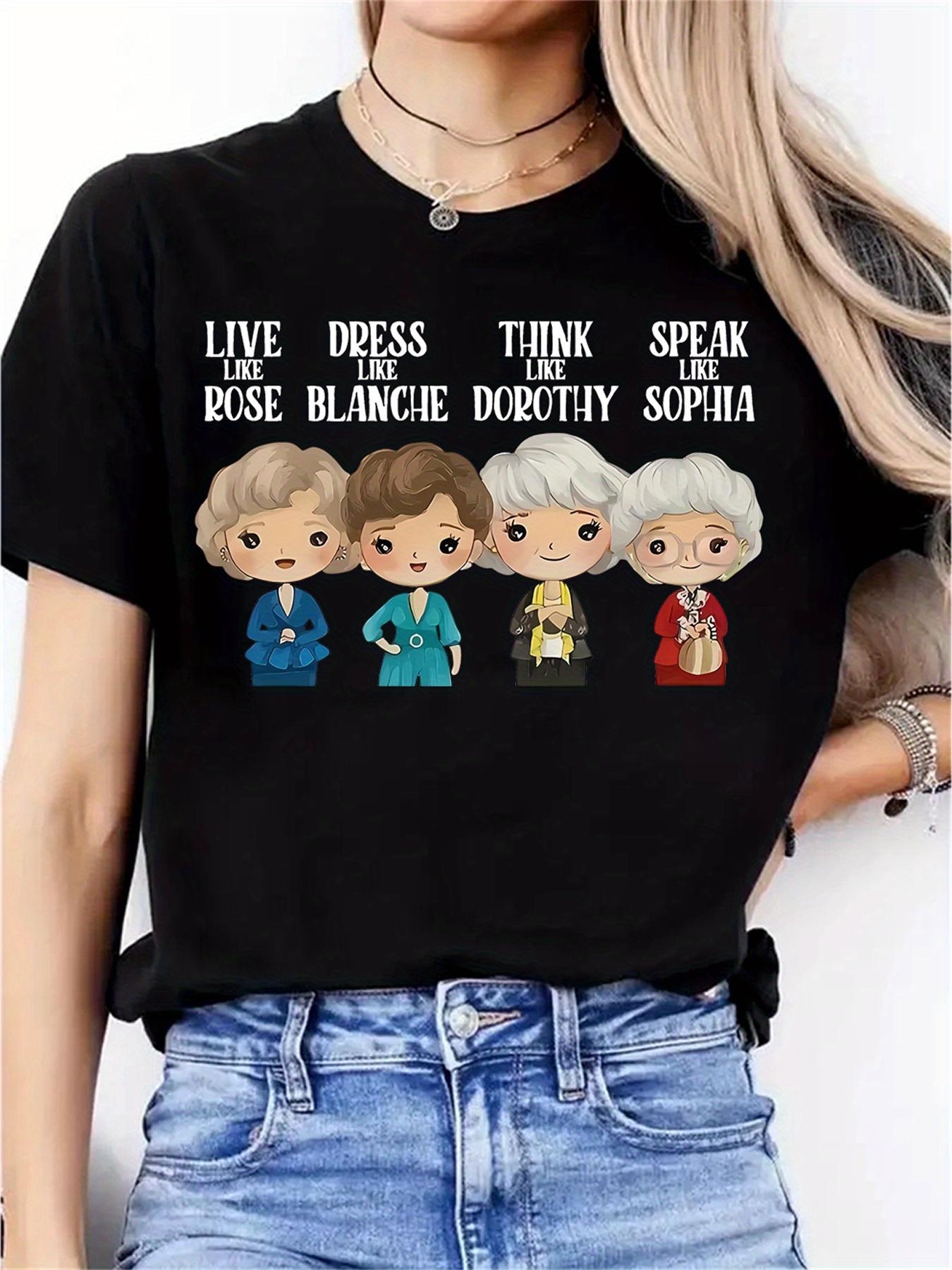 Golden Girls Live Dress Think Speak T-shirt XXXXL