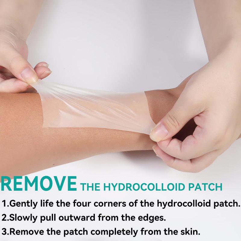 5M Hydrocolloid Roll For Wound Care Hydrocolloid Patch Bandages With Self-Adhesive, Bed Sore Bandages, Highly Absorbent For Burn